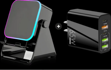 Induction Speaker & Charging Phone Stand
