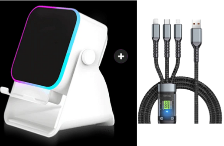 Induction Speaker & Charging Phone Stand