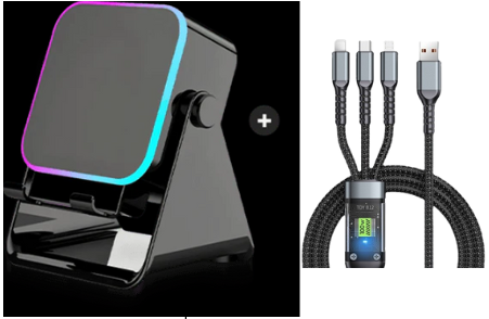 Induction Speaker & Charging Phone Stand