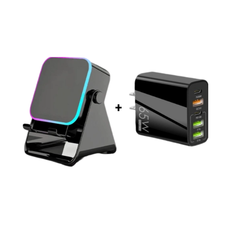 Induction Speaker & Charging Phone Stand