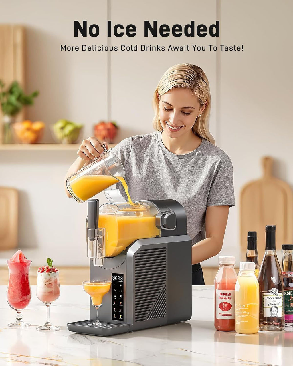 7‑in‑1 No‑Ice Frozen Drink Maker