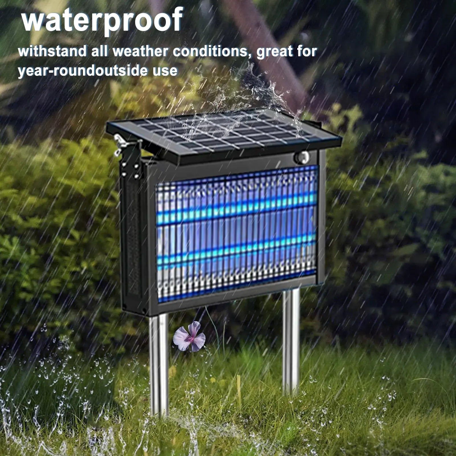 Solar Auto 4500V Bug Zapper