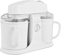 Dual‑Bowl Homemade Ice Cream Maker