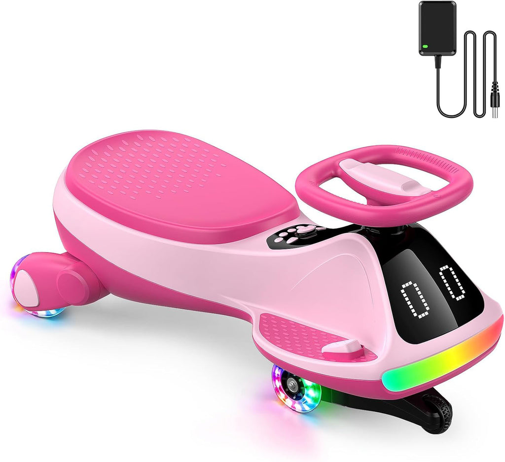 Dual Mode Kid’s Ride‑On with Flashing Wheels