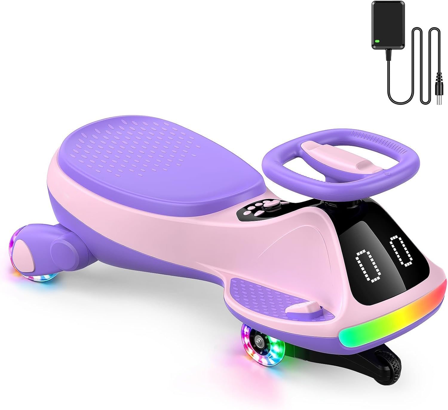 Dual Mode Kid’s Ride‑On with Flashing Wheels