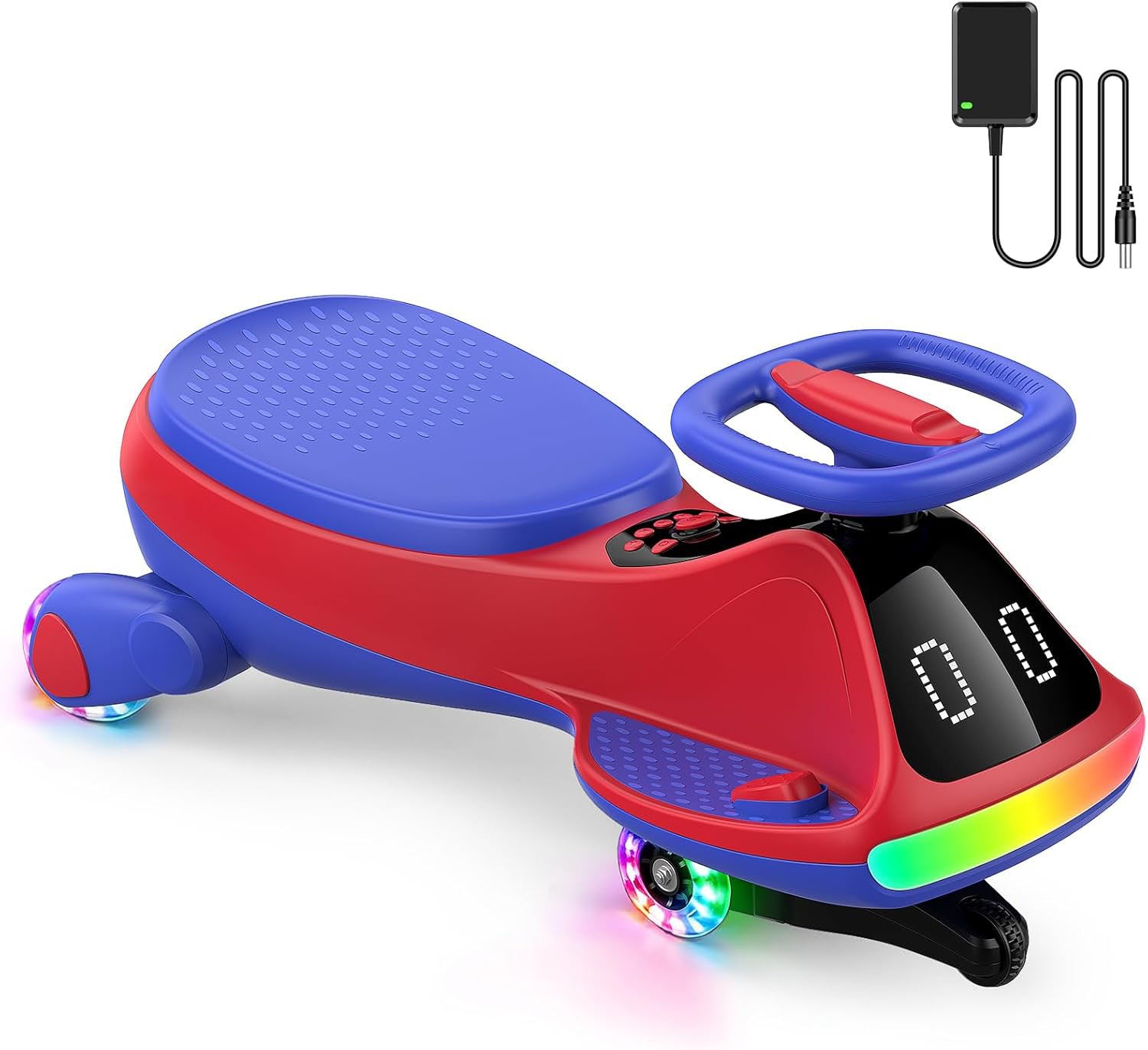 Dual Mode Kid’s Ride‑On with Flashing Wheels