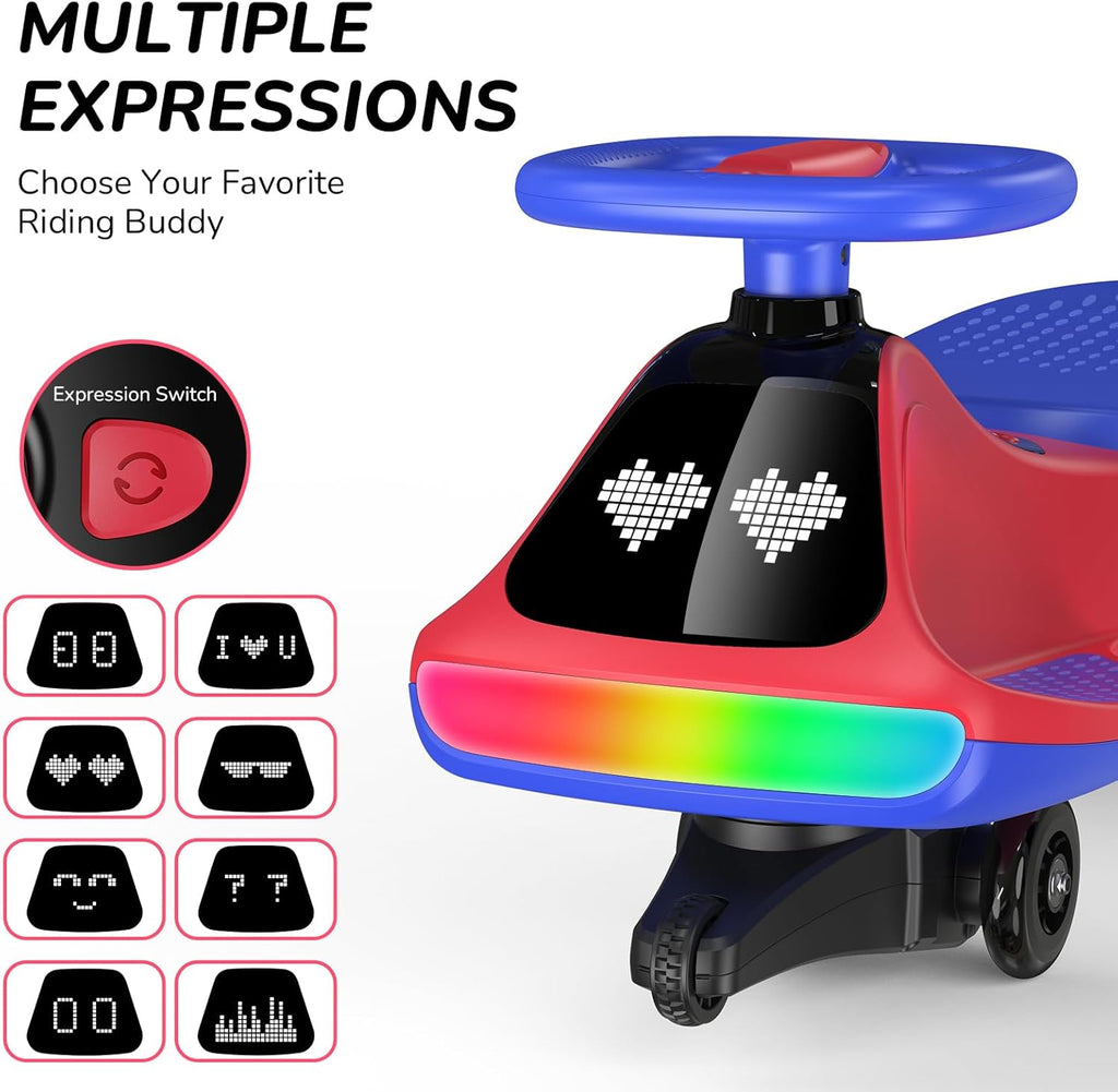 Dual Mode Kid’s Ride‑On with Flashing Wheels