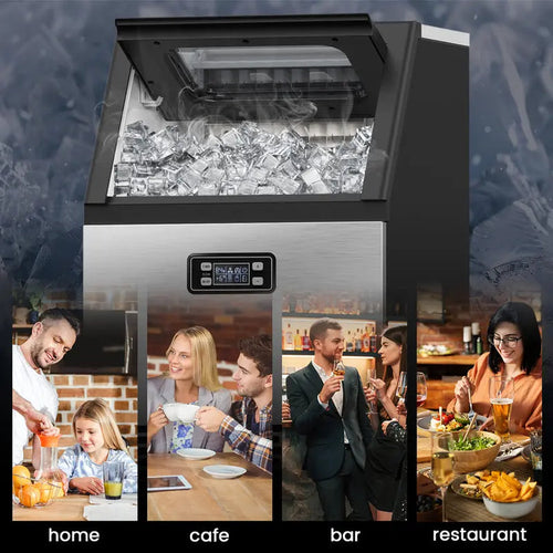 33‑lb Basket Ice Machine with Timer