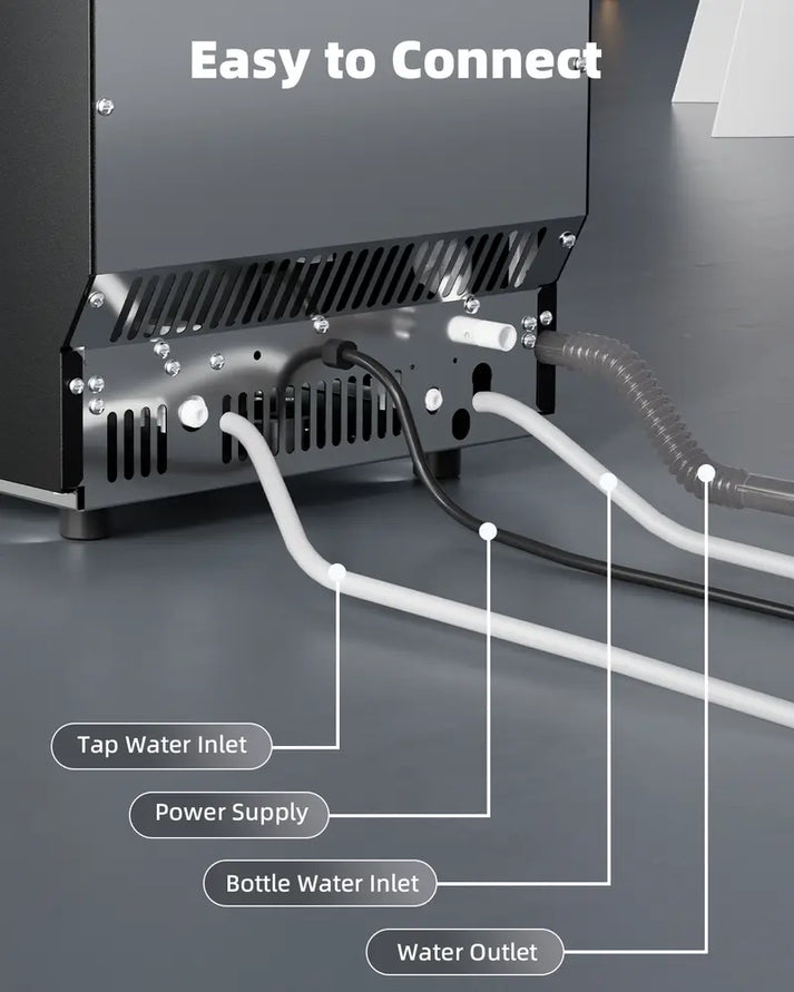 33‑lb Basket Ice Machine with Timer