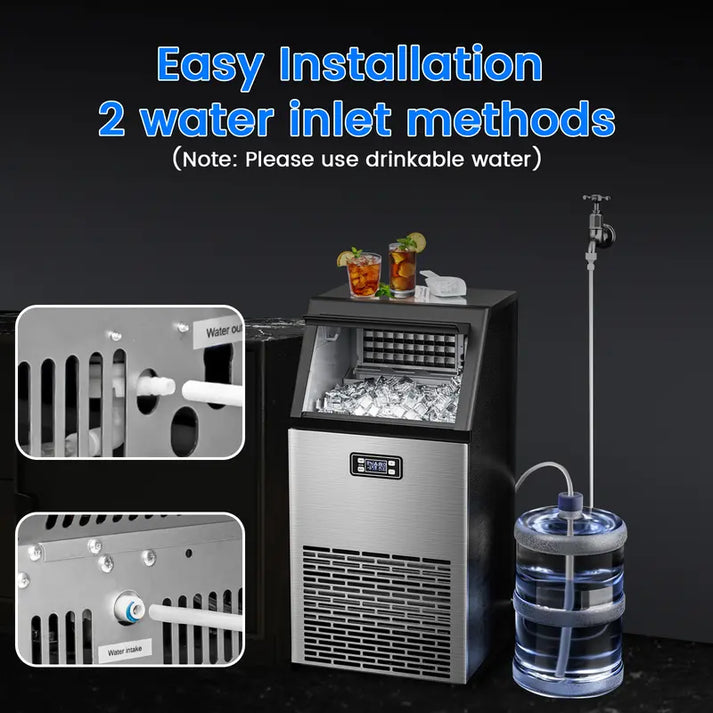 33‑lb Basket Ice Machine with Timer