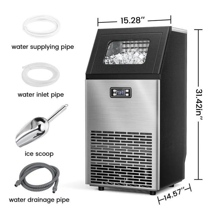 33‑lb Basket Ice Machine with Timer
