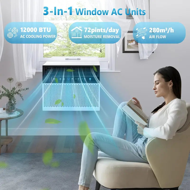 Quiet Inverter U‑Shaped Cooling Unit