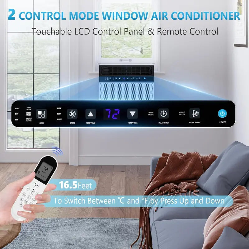 Quiet Inverter U‑Shaped Cooling Unit