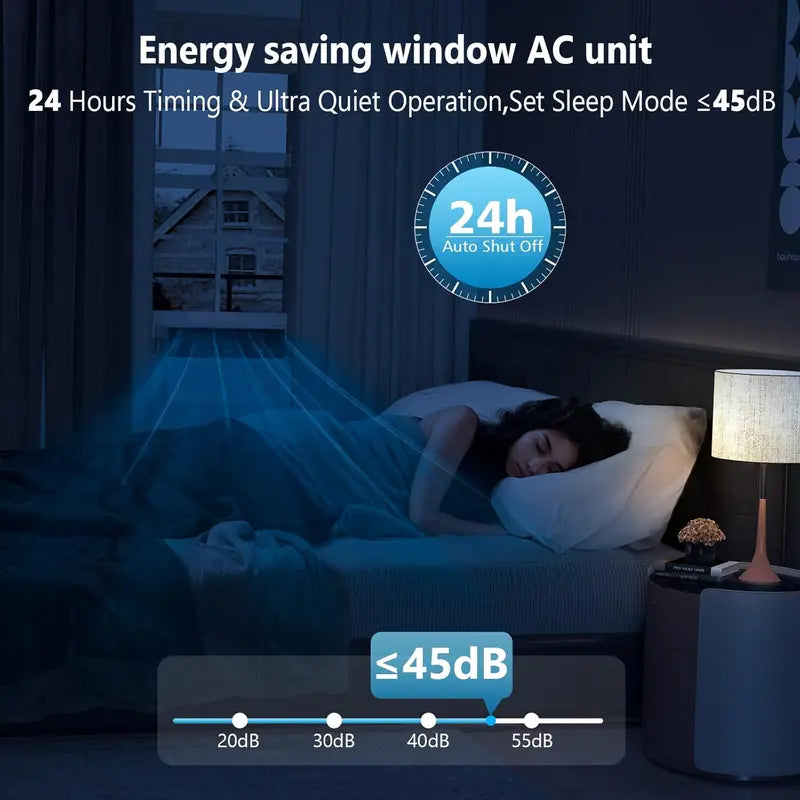 Quiet Inverter U‑Shaped Cooling Unit
