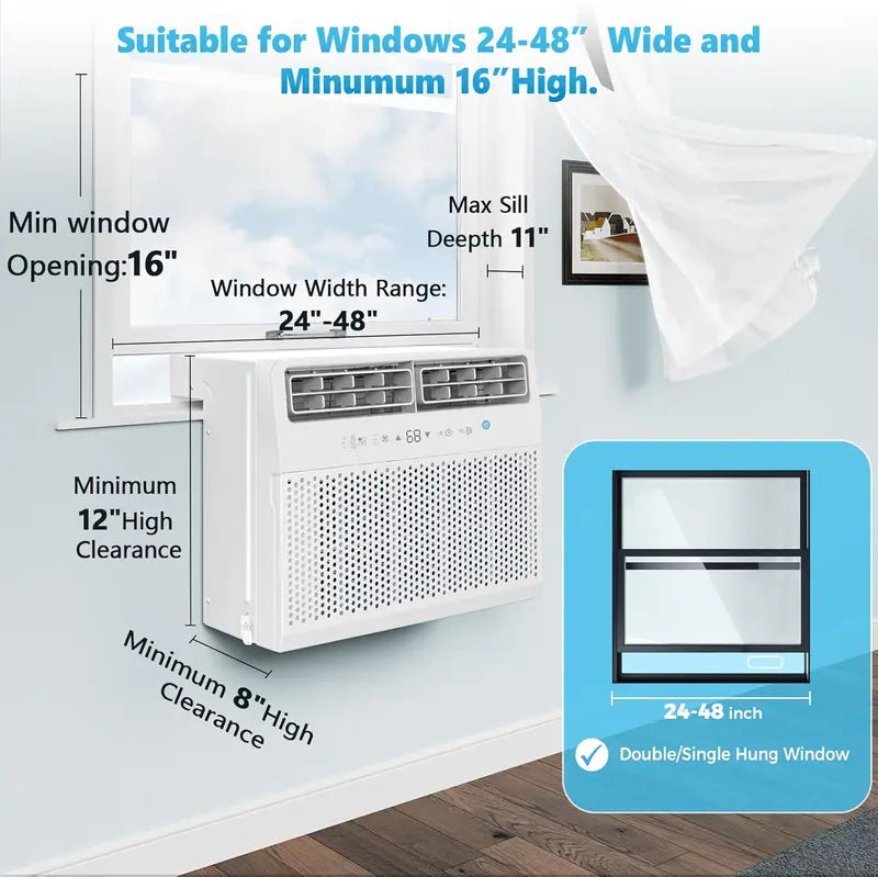 Quiet Inverter U‑Shaped Cooling Unit
