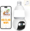 Smart Bulb Cam with Color Night Vision