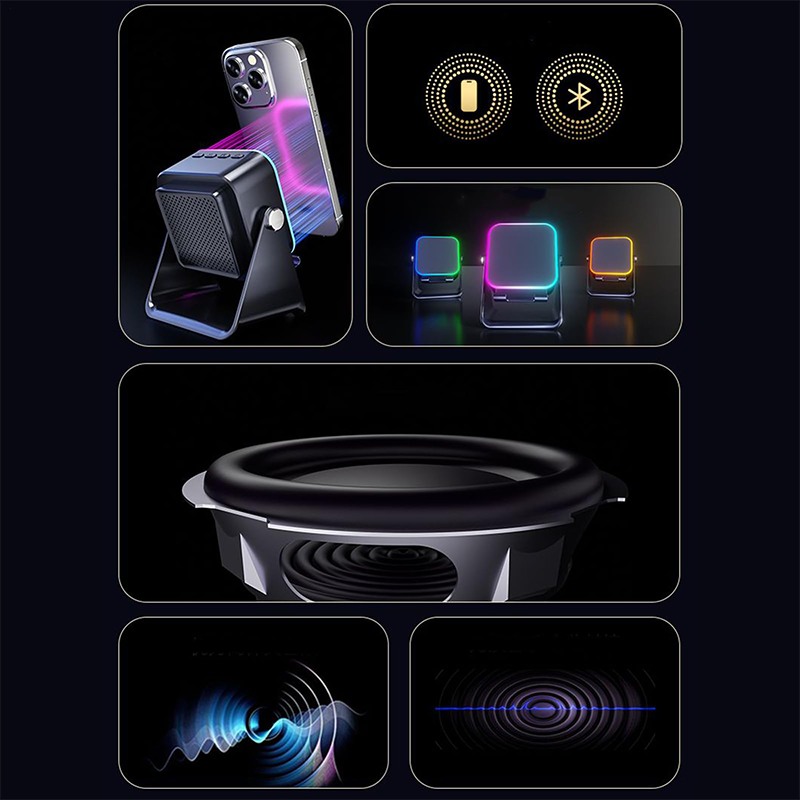 Induction Speaker & Charging Phone Stand