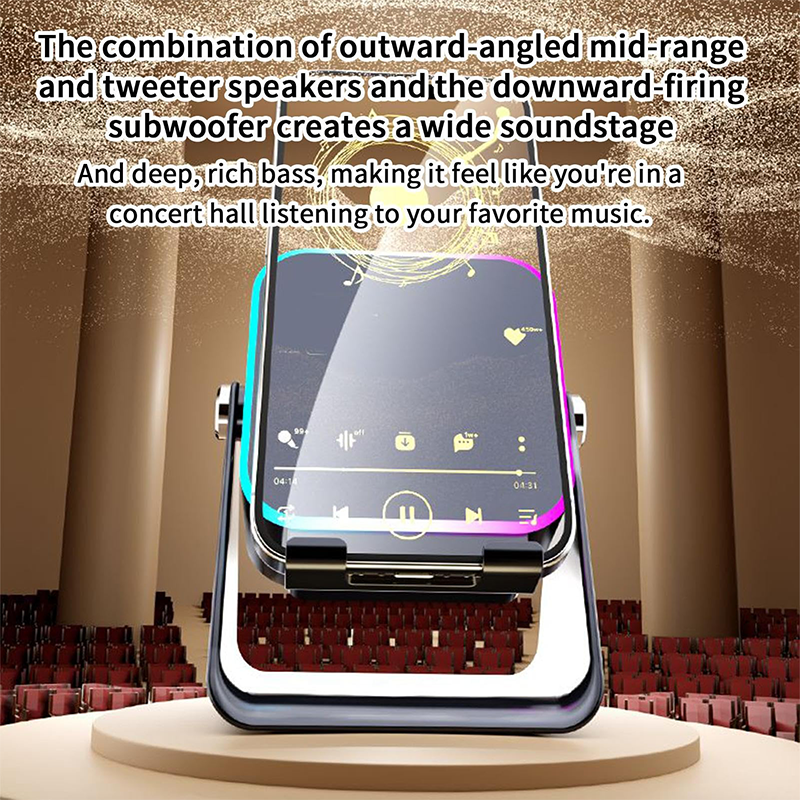 Induction Speaker & Charging Phone Stand