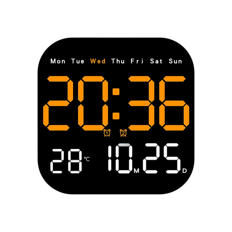 Multifunctional Desk & Wall Clock with Remote